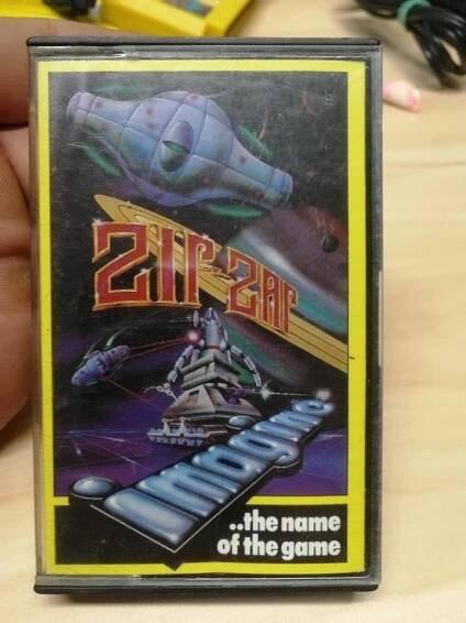 HRA NA ZX SPECTRUM - ZIP ZAP - Počítače a hry