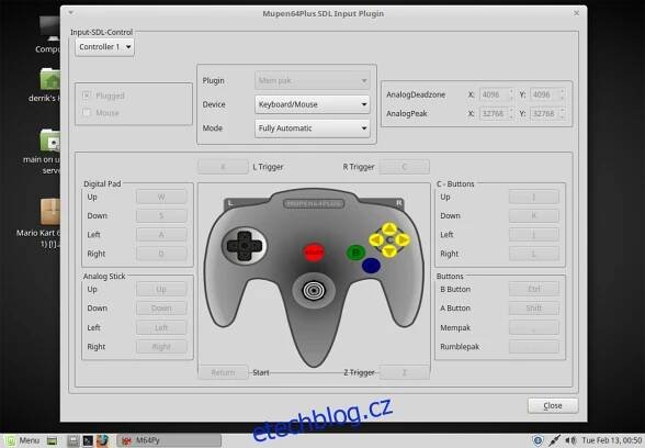 Jak hrát hry Nintendo 64 na Linuxu