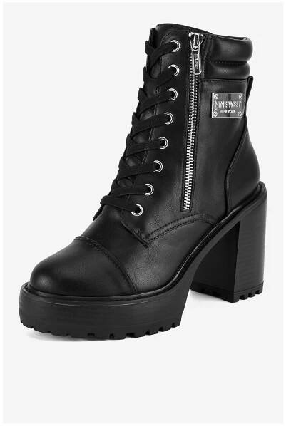 Šněrovací vyšší obuv NINE WEST WFA3363-1 ČERNÁ