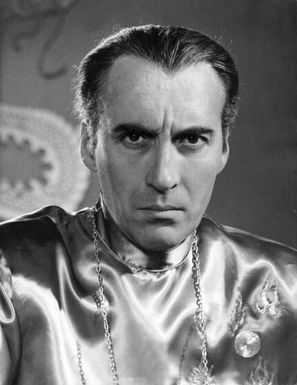 Christopher Lee fotka