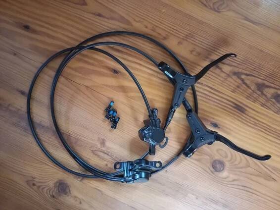 Kotoučové hydraulické brzdy TEKTRO HDT285 NOVÉ - ZA OBĚ za 500 Kč