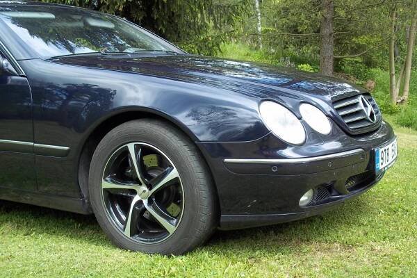 2001 Mercedes Benz C215 CL 500 5.0 V8 benzín 225 kW 440 Nm - Servisní knížka