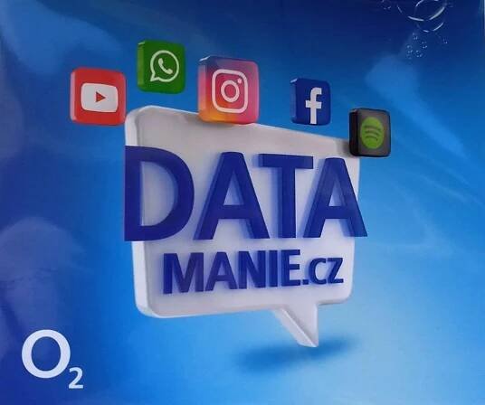 O2 DATAMÁNIE 100GB ZA 350KČ MĚSÍČNĚ LIMITOVANÁ EDICE  - Mobily a chytrá elektronika
