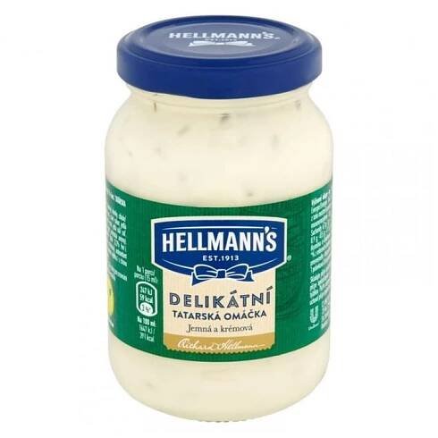 Hellmann's Tatarská omáčka 210ml delikátní - Asie doslova až pod nos! - TDE Fresh - Dịch vụ giao hàng mát của Tamda Foods