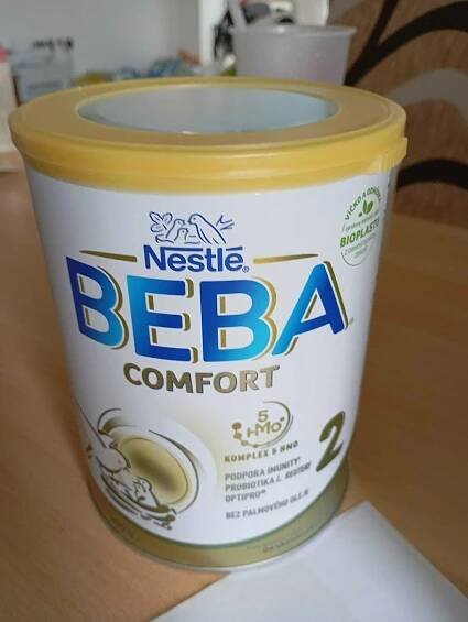 Recenze z kampaně Otestováno: Jak hodnotíte pokračovací mléko BEBA COMFORT 2?