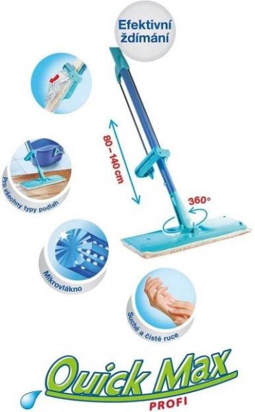 Spontex Quick Max Profi mop se samoždímacím systémem 1 kus