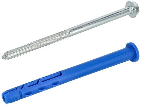 Hmoždinka rámová TXK 12x80mm nylon SW13/T40, 20ks | Holweka.cz