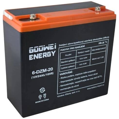 GOOWEI ENERGY 6-DZM-20 12V 24Ah