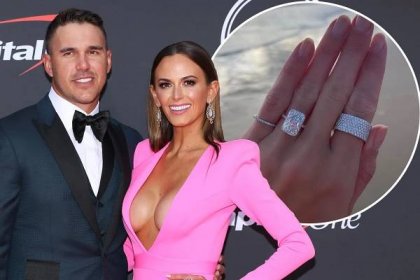 Brooks Koepka teamed up with jeweler Stephanie Gottlieb to design the perfect engagement ring for Jena Sims.