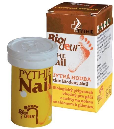 PYTHIE BIODEUR Chytrá houba Nail Šumivé tablety 3 x 3 g