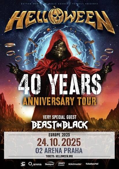 24.10.2025 | Helloween | Praha | PRAGOKONCERT BOHEMIA, a.s.