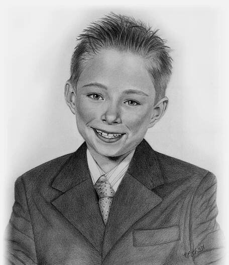 Tucker's Pencil Portrait