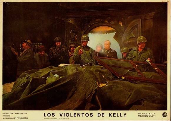 Gavin MacLeod, Donald Sutherland, Clint Eastwood, Karl-Otto Alberty, Telly Savalas - Kellyho hrdinové - Fotosky