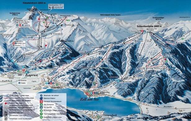 mapa kaprun komplet