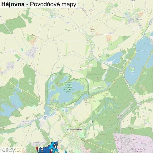 Hájovna - mapy | Kurzy.cz