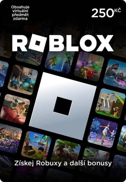 Roblox Dárková karta ESD, 250 Kč