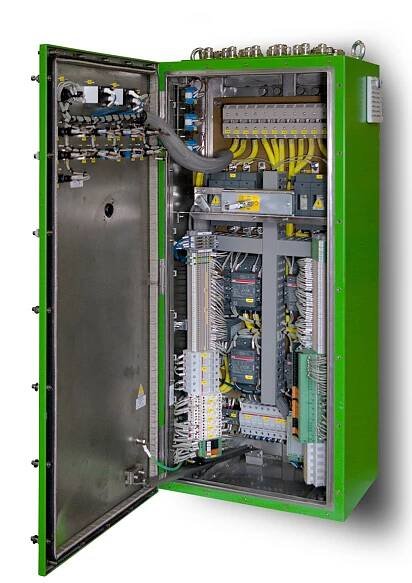 AC motor starter 90kW - Power electronics - Eurocontrol SpA