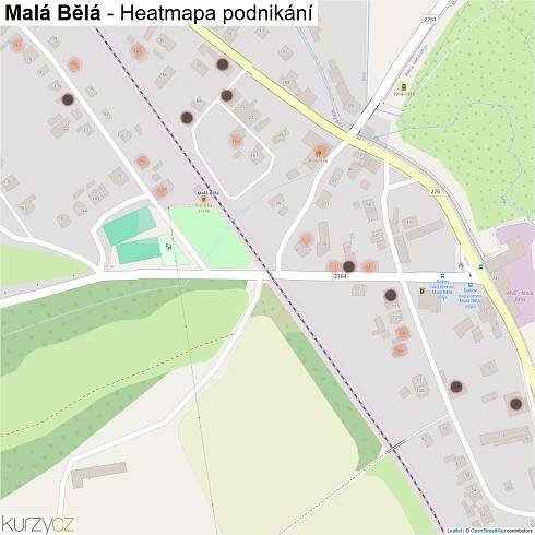 Malá Bělá - mapy | Kurzy.cz