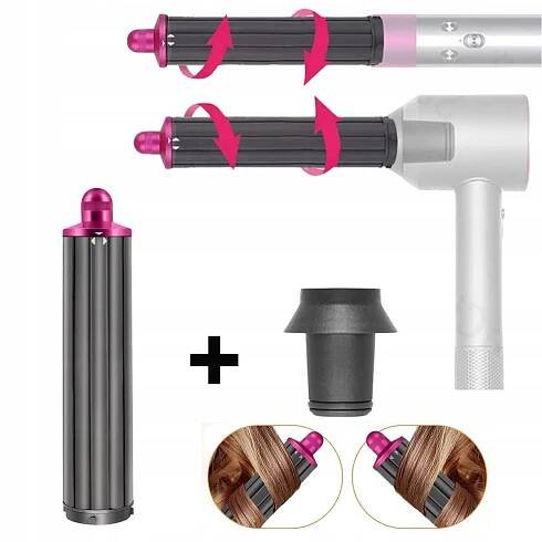 RŮŽOVÁ KULMA 40 MM PRO DYSON AIRWRAP HS01 HS05, VYTVÁŘÍ NADÝCHANÉ KADEŘE EAN (GTIN) 0667357300636