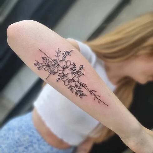 66 Amazing Dainty Cross Tattoos For 2024! 31 Outsons