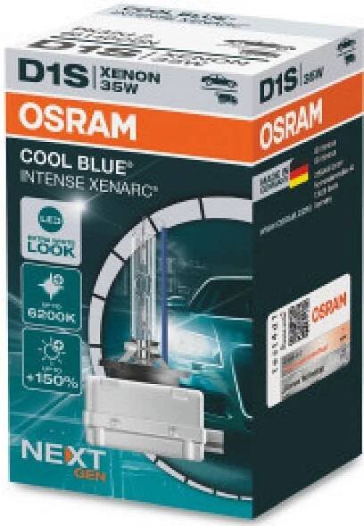 OSRAM xenonová výbojka D1S (řada COOL BLUE INTENSE) | 85V 35W | 6000K | 66140CBI