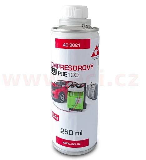 kompresorový olej POE100 (R134a) 250 ml