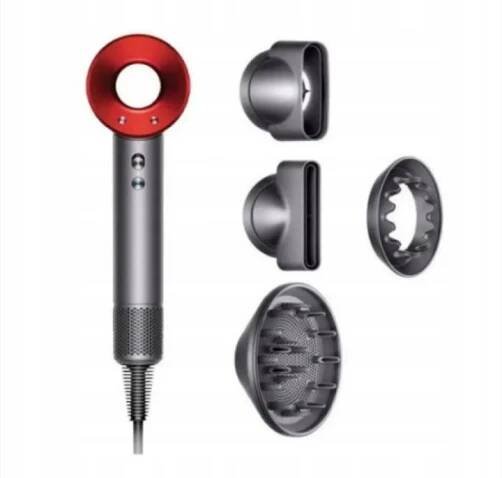 Vysoušeč vlasů Dyson Supersonic HD08 1600W Stříbrný/Fuxiální