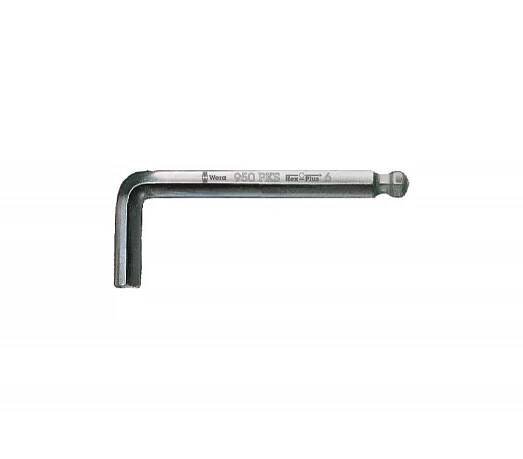 Wera 133153 Zástrčný klíč šestihran 3 mm typ 950 PKS, chromovaný, krátký 05133153001