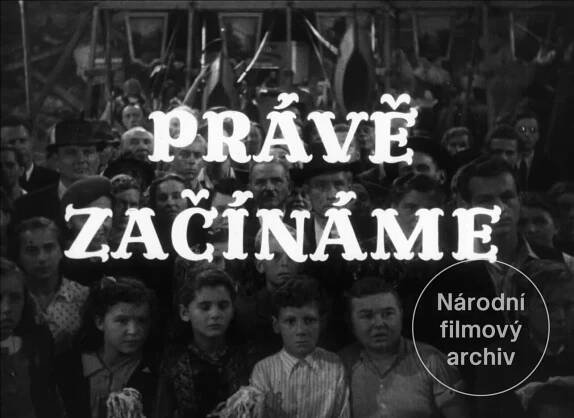 Právě začínáme - Národní filmový archiv
