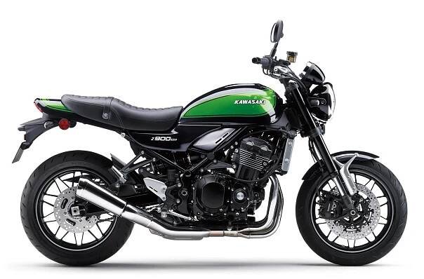 Kawasaki Z900RS zelená 2025
