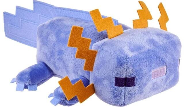 Minecraft plyšák modrý Axolotl 30 cm - Jimbo.cz