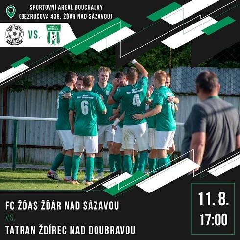 FC ŽĎAS Žďár n. Sázavou - TATRAN Ždírec n. Doubravou | TATRAN Ždírec nad Doubravou