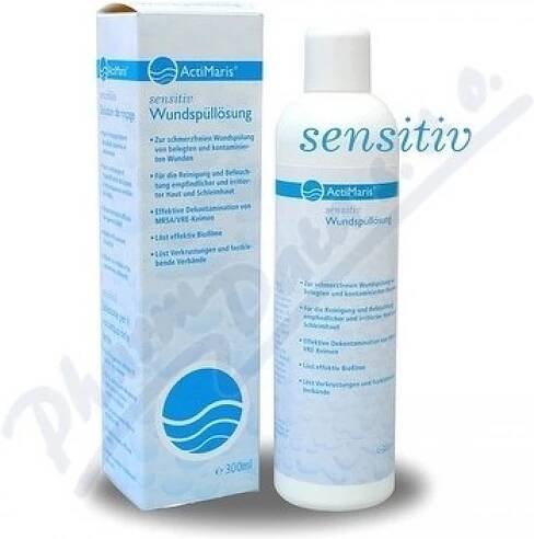 ActiMaris Sensitiv roztok výplach a čištění ran 300 ml