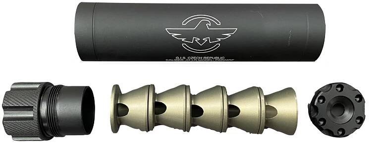 Tlumič PSR22 RF pro malorážky, duralový, ráže.22, G.I.S.