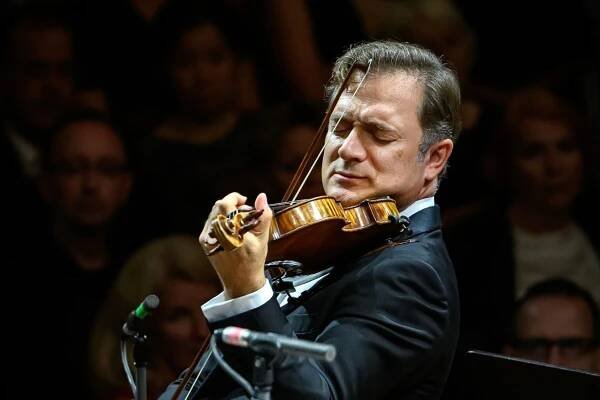 Dvořákova Praha: Honeck a monumentální mládí, 9. září 2025, Rudolfinum, Dvořákova síň – Renaud Capuçon (foto Petra Hajská)