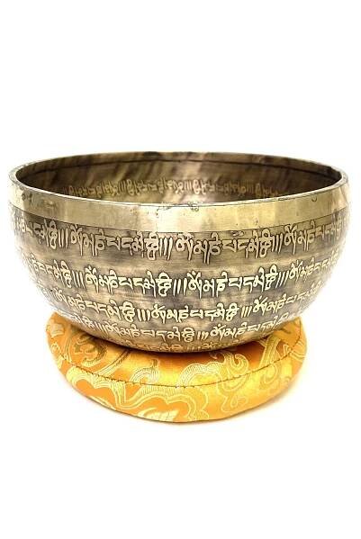 Tibetská zpívající mísa 1118 gr - ručně tepaná - Himalife.cz