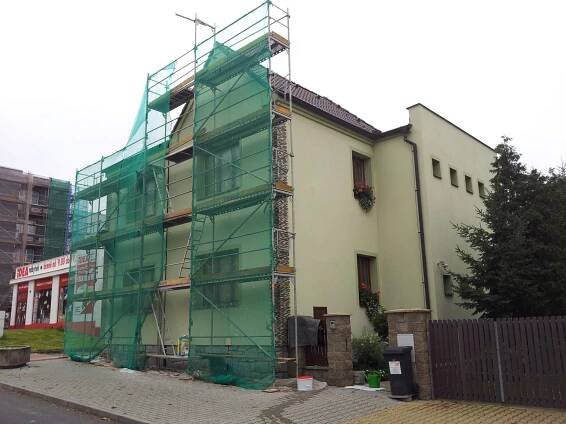 Fasáda Plzeň Školní - MBStavby