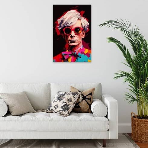 Fotoobraz na plátně Andy Warhol
