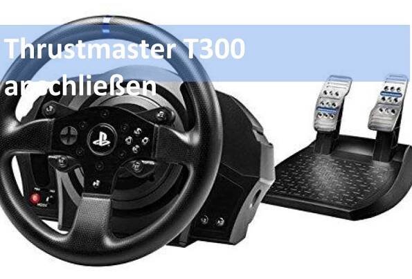 Wie verbindet man das Thrustmaster T300 mit der PS4 Bild