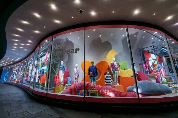 bernardo henning campaign colorful instore John Lewis Kids Clothes kidswear London new now Render