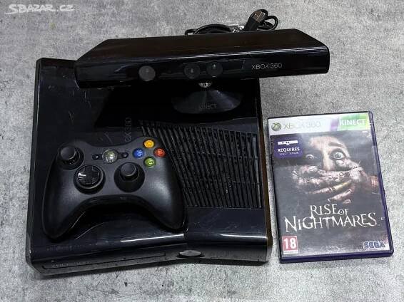 Xbox360 S konzole+ Kinect s hrou