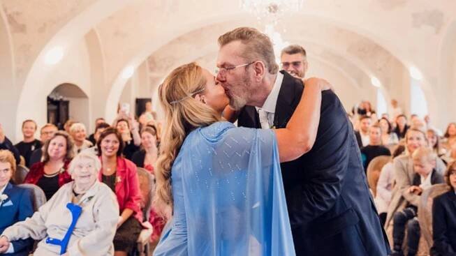 Novomanželé Richard Müller a Vanda Wolfová o tajné svatbě: Ženich si klekal pět minut!