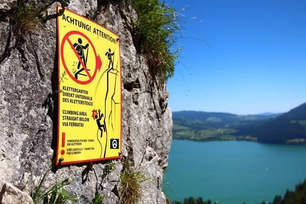 hany.info - Výstup Drachenwand Klettersteig, St. Lorenz, Rakousko