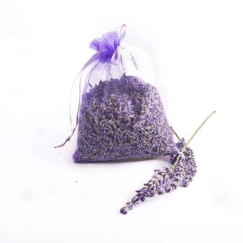 Pytlík plněný levandulí - organza