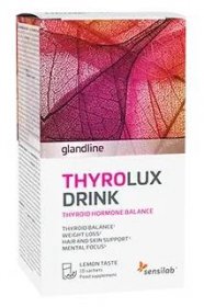 ThyroLux Drink pro nedostatečně aktivní štítnou žlázu, s jódem, bez hormonů