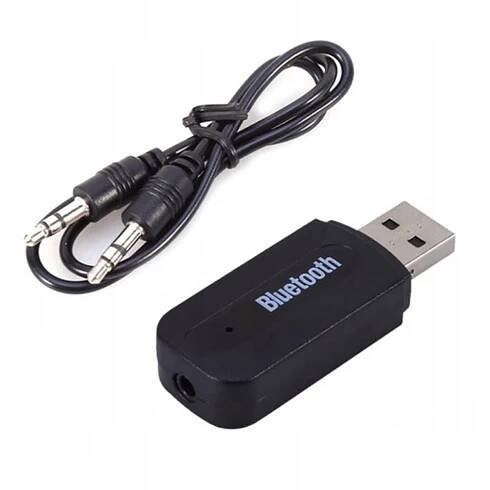 USB bluetooth audio adaptér - přijímač AUX + kabel