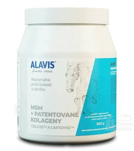 Alavis MSM pro koně plv 600g | Dobrá miska
