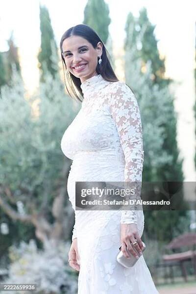 Francesca Chillemi attends the BCT - Benevento Cinema And Television Festival 2025 on June 28, 2025 in Benevento, Italy.