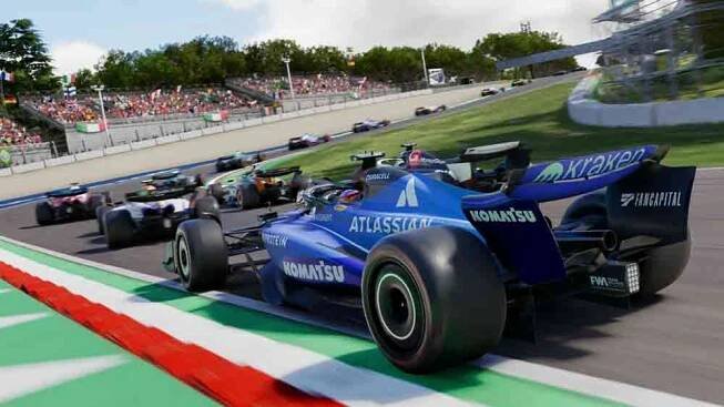 Závod aut F1 na trati_02