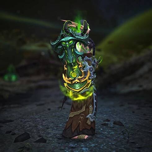 demon hunter vengeance iron warden green